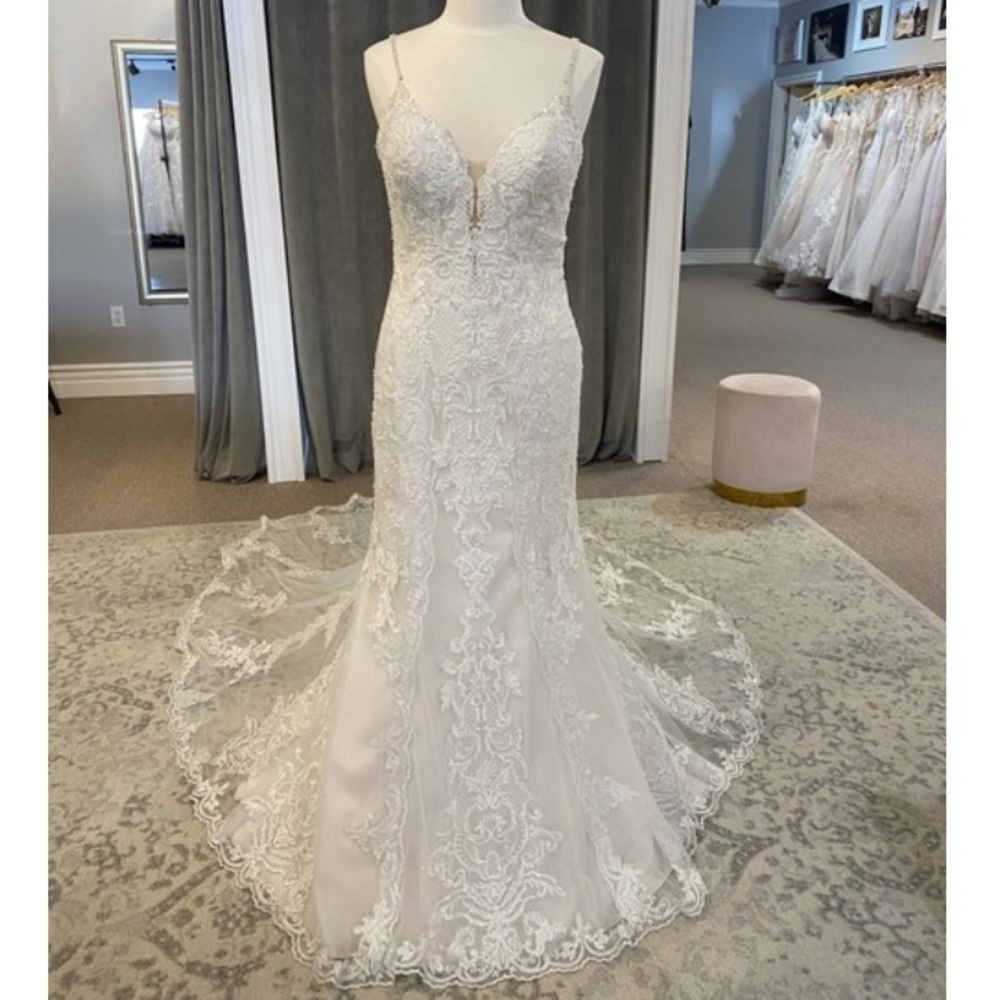 Stella York #6574 with Open Back Alteration - Picture 3 of 8